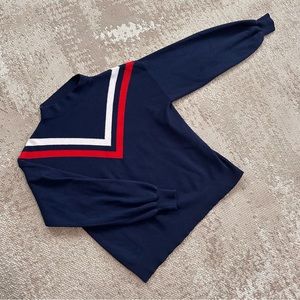 Mango Contrast Panel Sweater